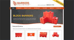 Desktop Screenshot of barriersunlimited.com